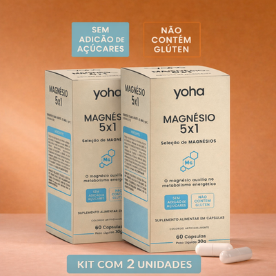 Kit Duplo Magnésio 5em1