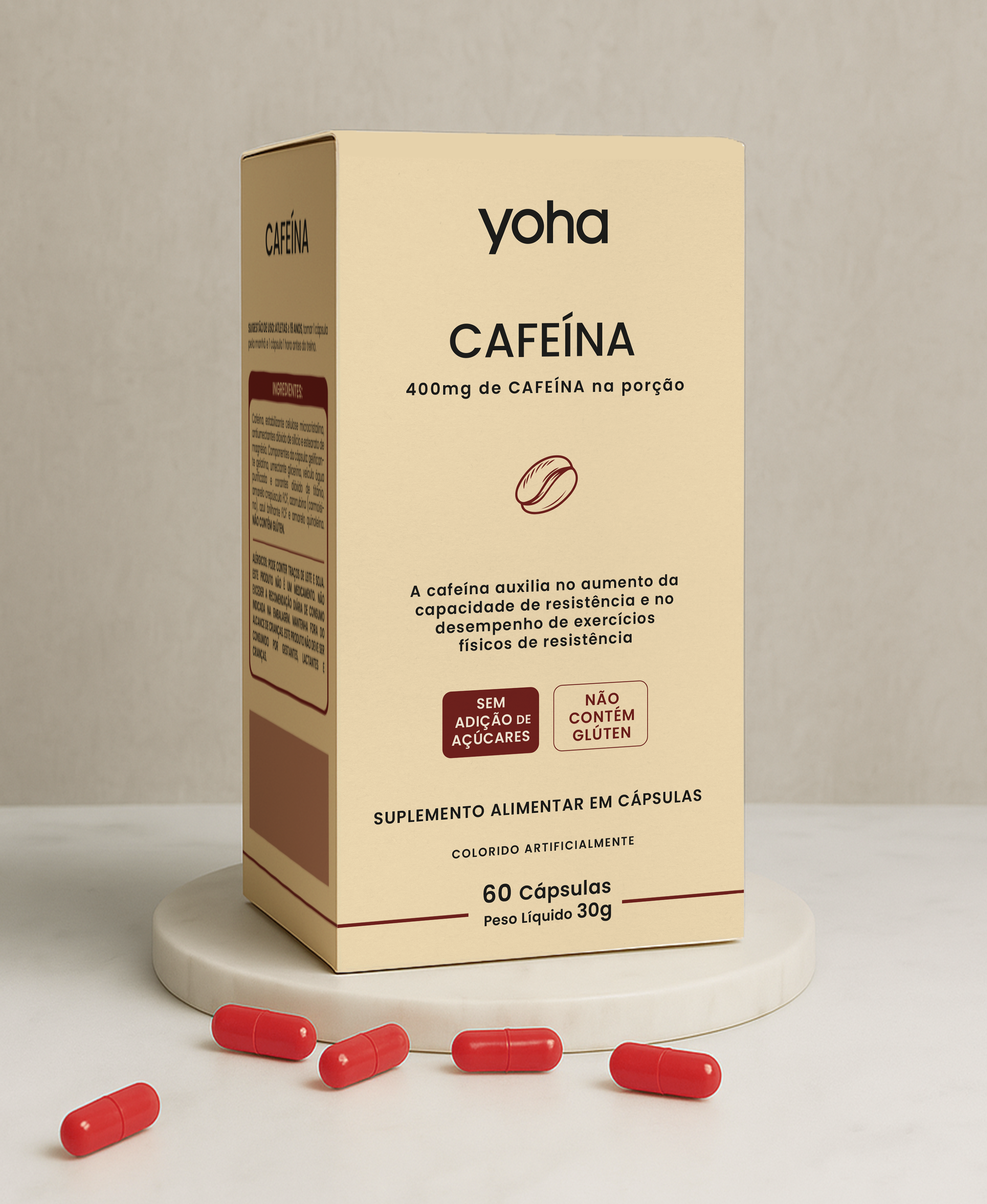 CAFEÍNA 60 cápsulas