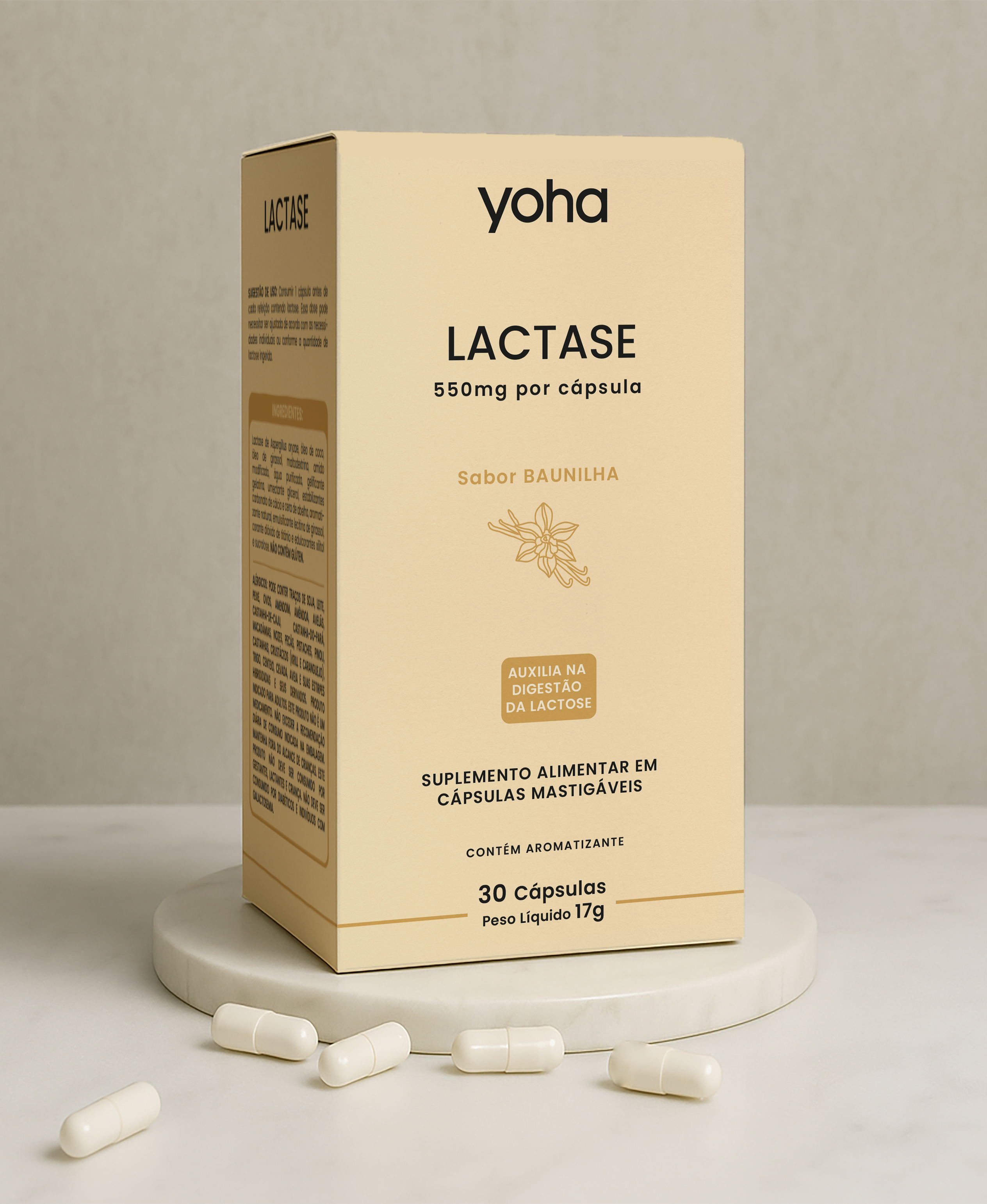 LACTASE (ENZIMA) 30 capsulas