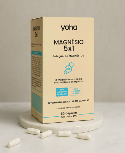MAGNÉSIO 5X1 60 capsulas