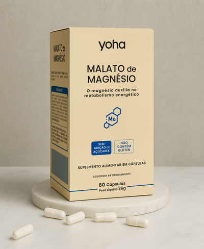 MALATO DE MAGNÉSIO 60 cápsulas