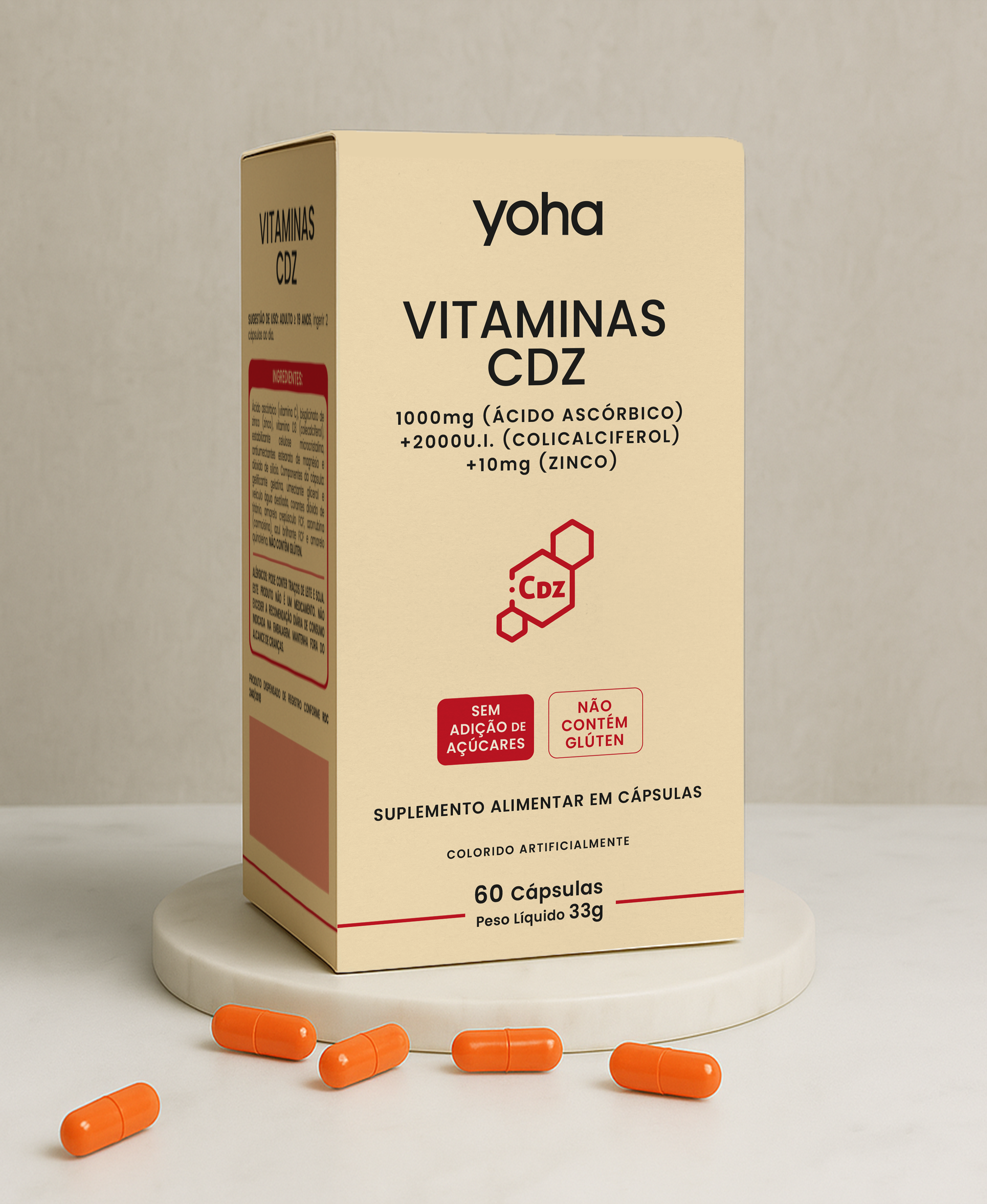 VITAMINA CDZ 60 cápsulas
