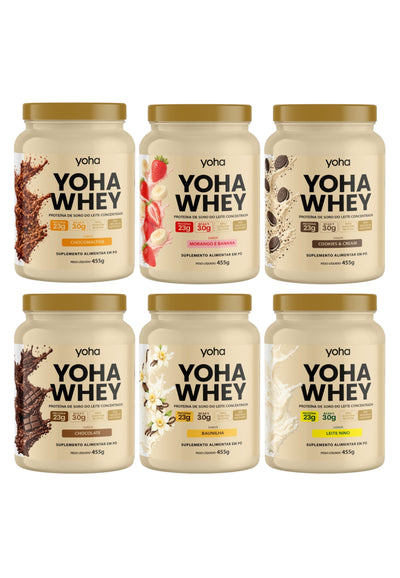 Yoha Whey 455g - 100% Whey Protein