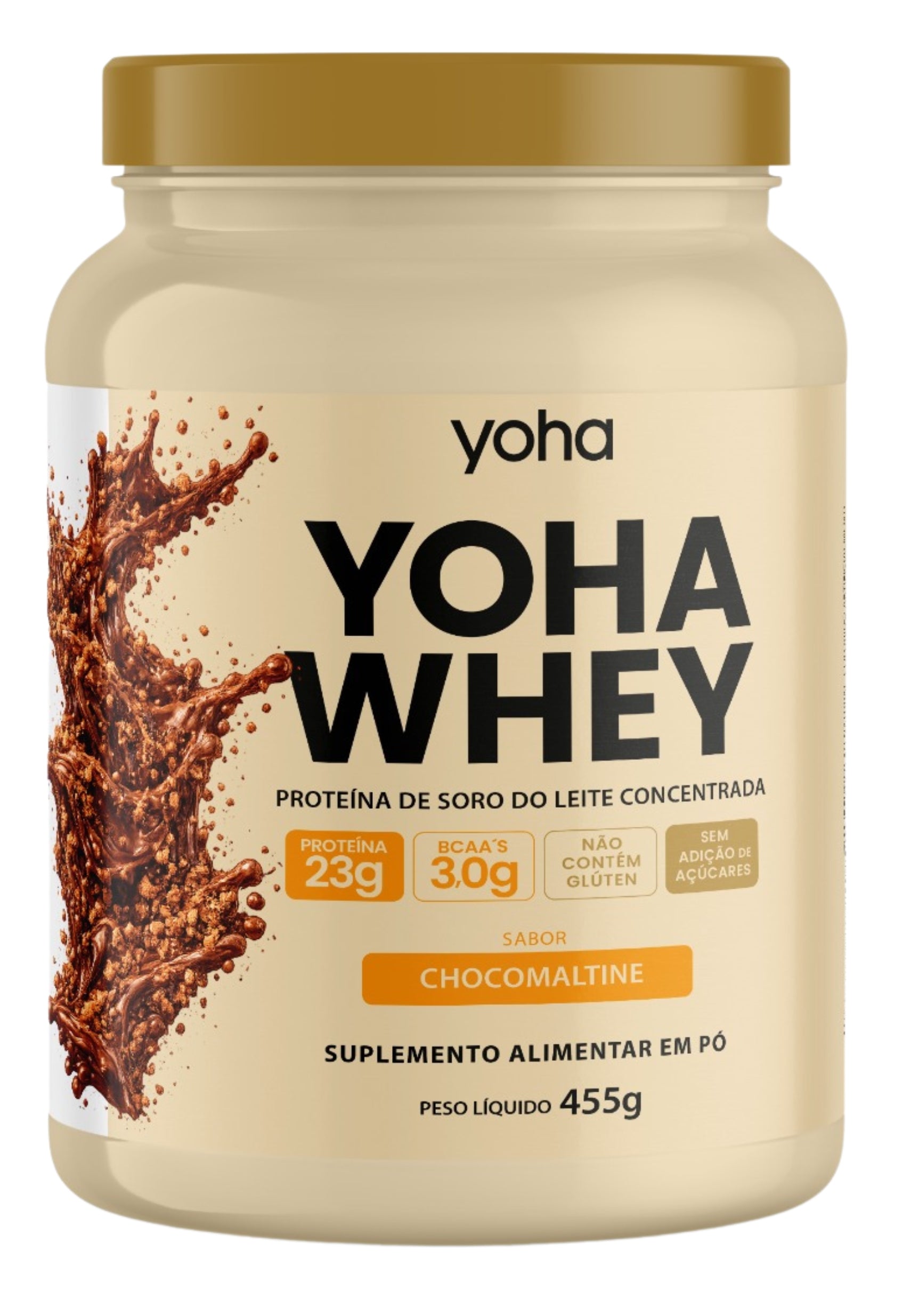 Yoha Whey 455g - 100% Whey Protein