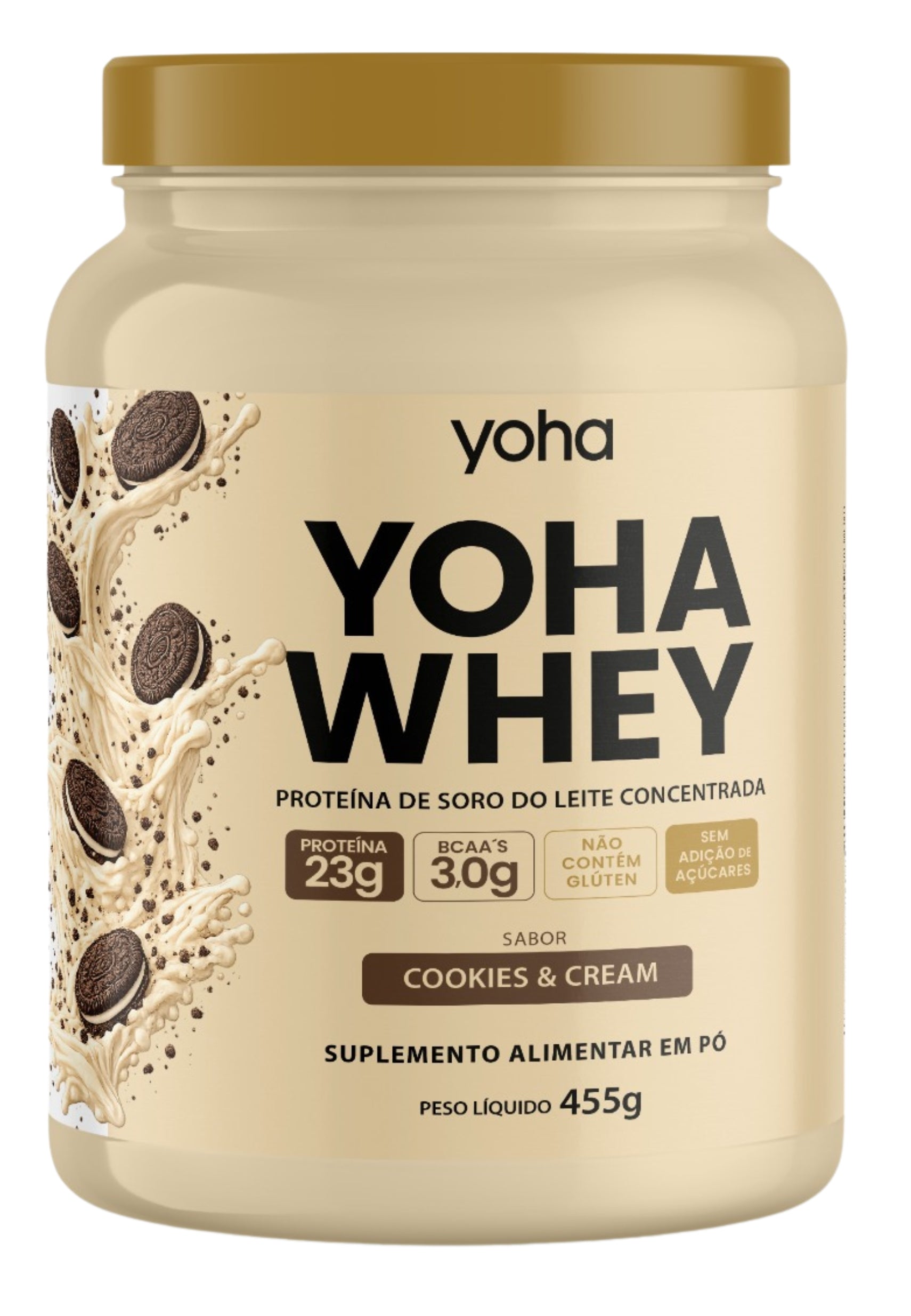 Yoha Whey 455g - 100% Whey Protein
