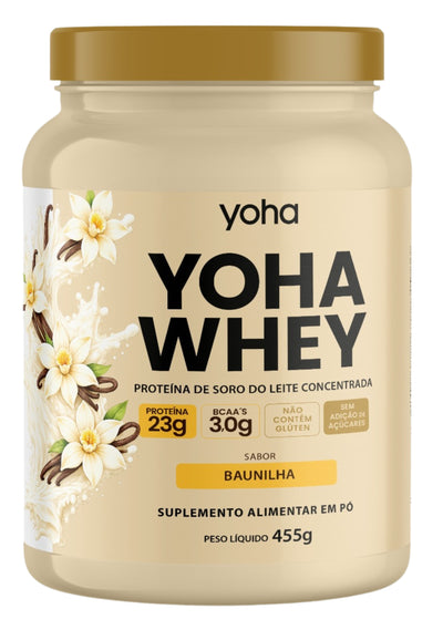 Yoha Whey 455g - 100% Whey Protein