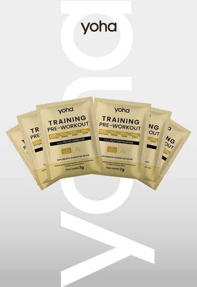 Kit Training Pre-Workout Yoha 6 sabores por R$ 1