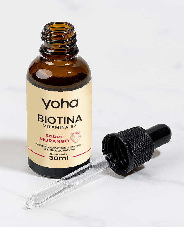 BIOTINA MORANGO 30ml 600 doses