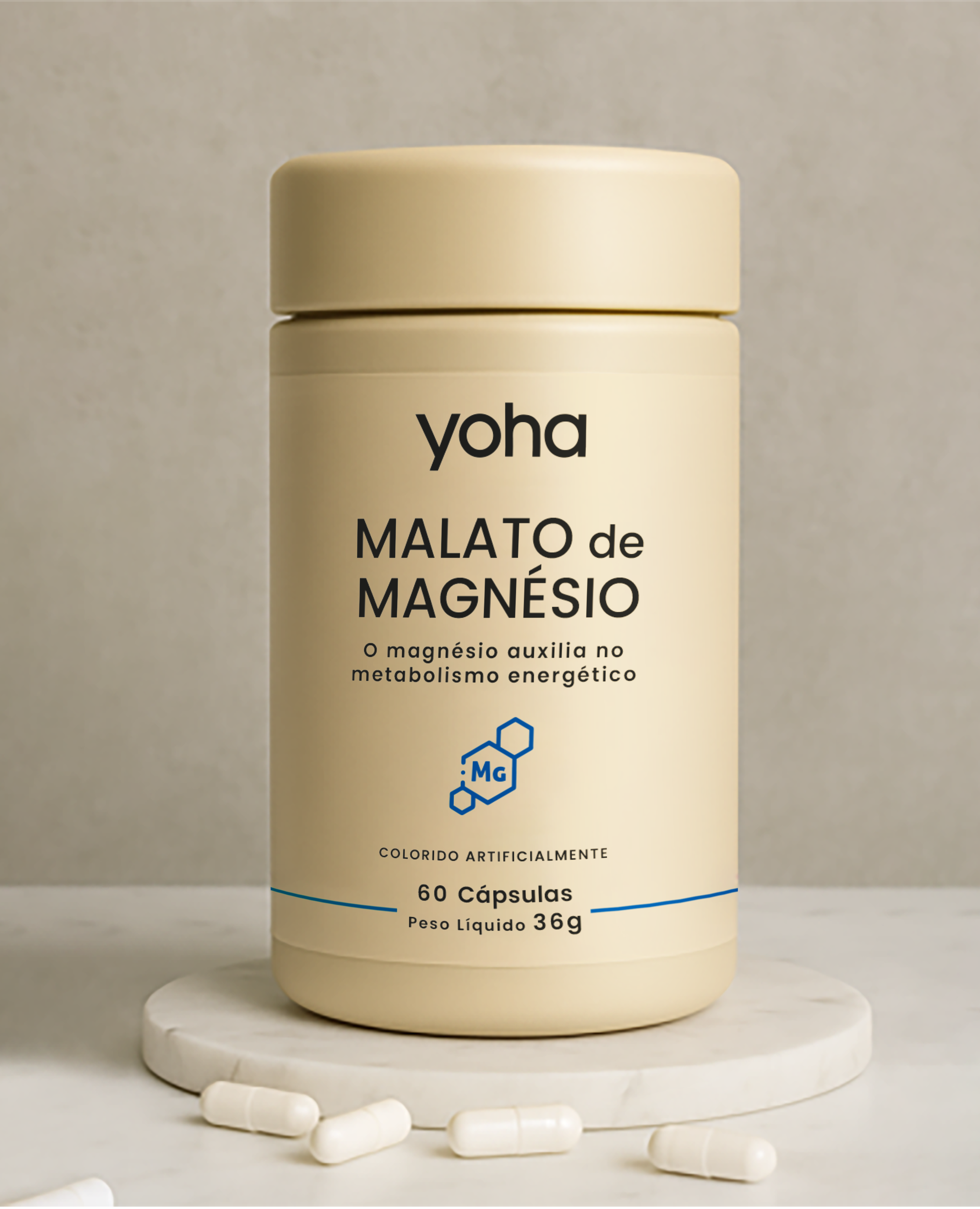 MALATO DE MAGNÉSIO 60 cápsulas