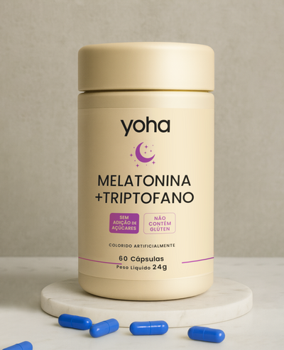 MELATONINA + TRIPTOFANO 60 capsulas