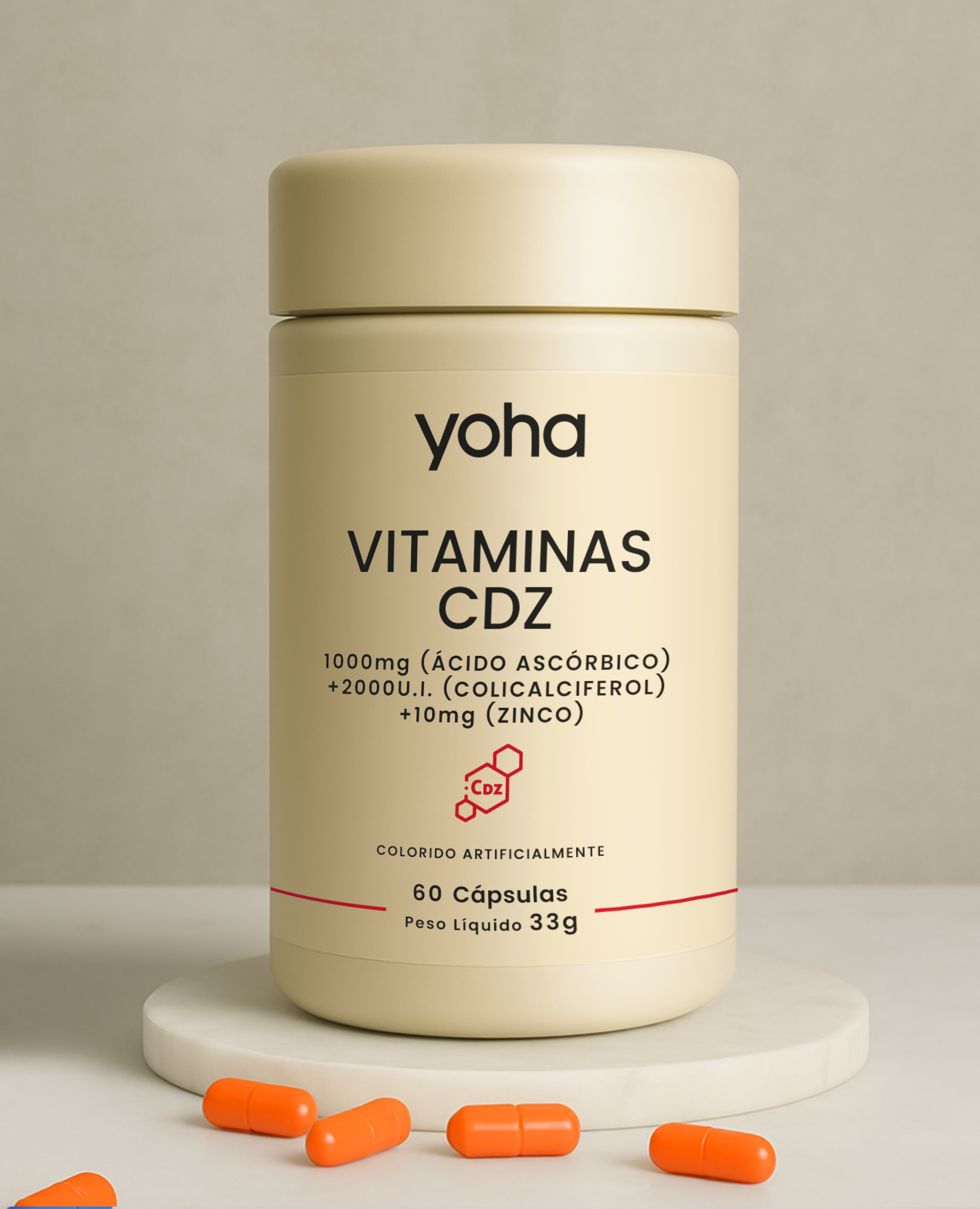 VITAMINA CDZ 60 cápsulas