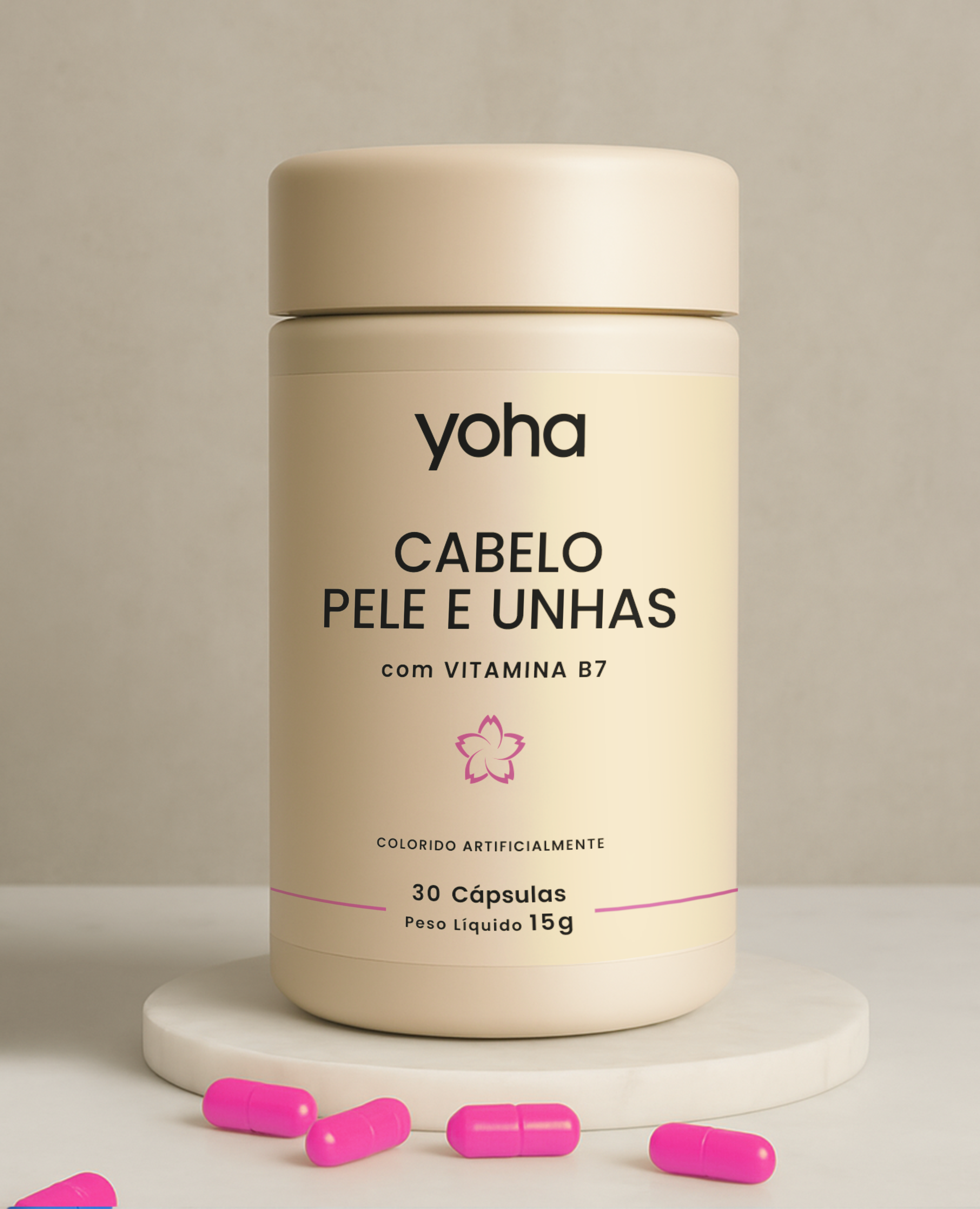 CABELO,PELE E UNHA 30 cápsulas