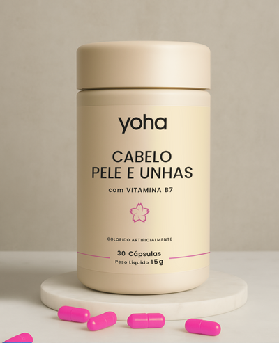 CABELO,PELE E UNHA 30 cápsulas