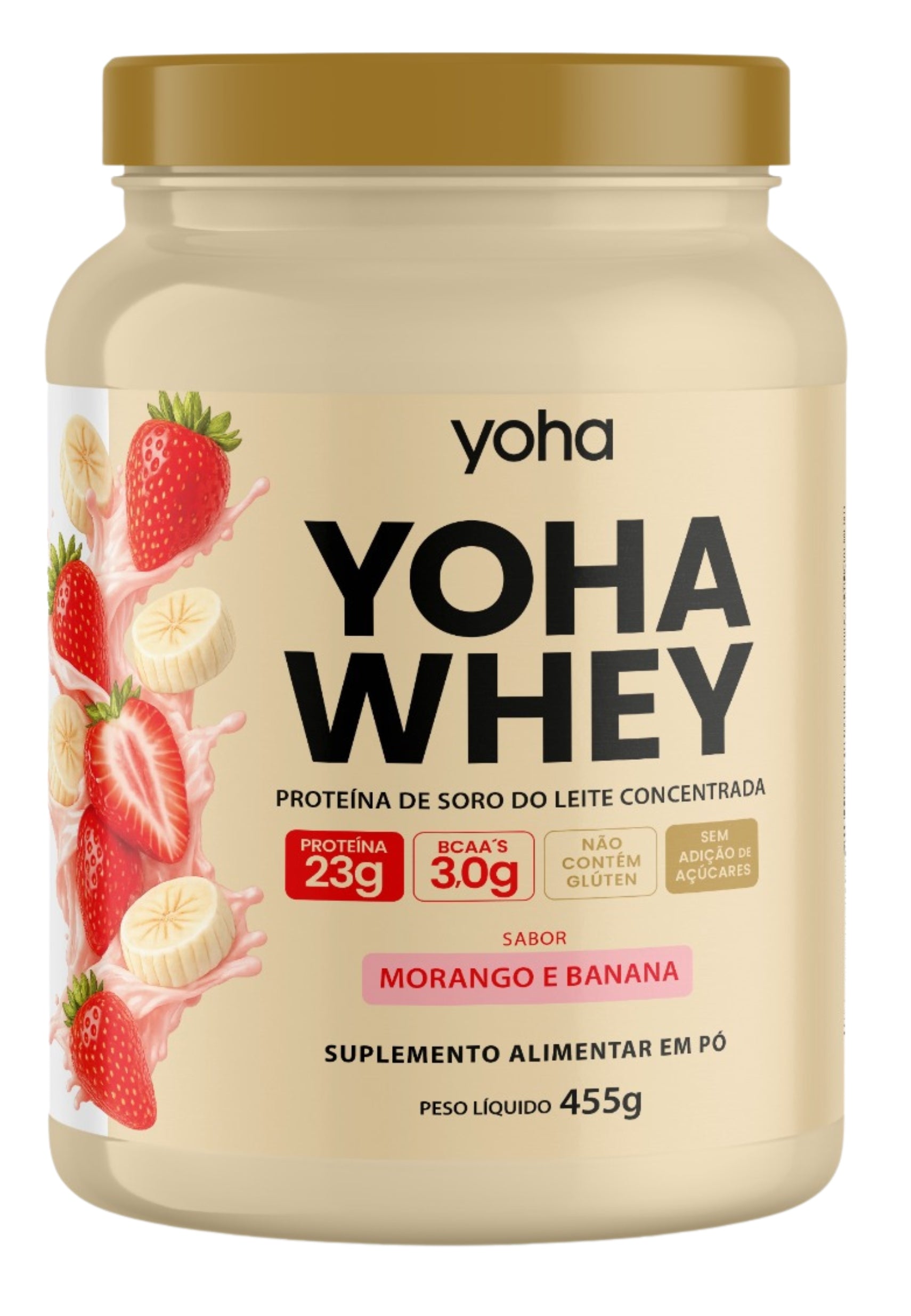 Yoha Whey 455g - 100% Whey Protein