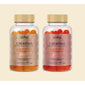Kit Dupla Creatina Gummie Frutas Vermelhas e Laranja