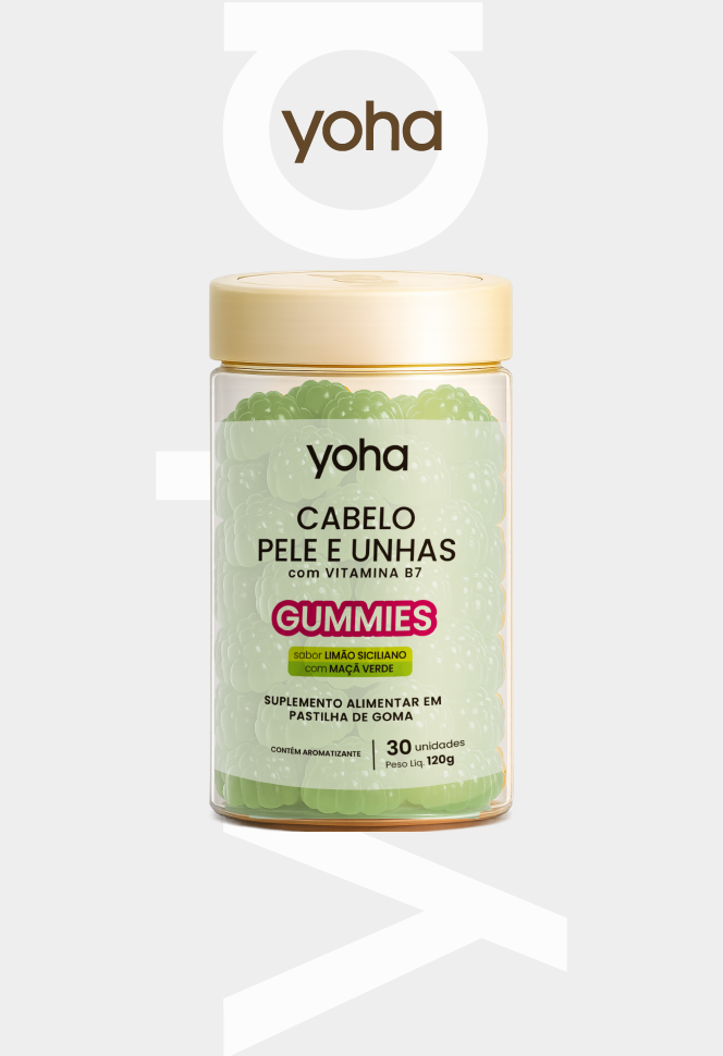 Cabelo Pele e Unhas Gummies