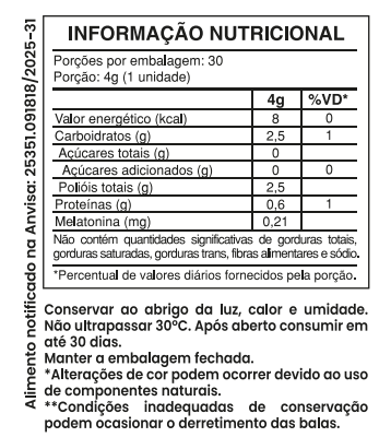 Tabela Nutricional