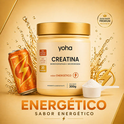 Creatina Gourmet 300g - Monohidratada - Yoha