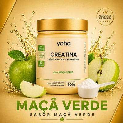 Creatina Gourmet 300g - Monohidratada - Yoha