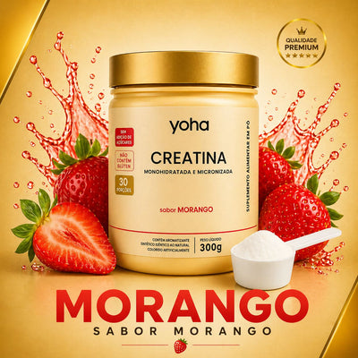 Creatina Gourmet 300g - Monohidratada - Yoha