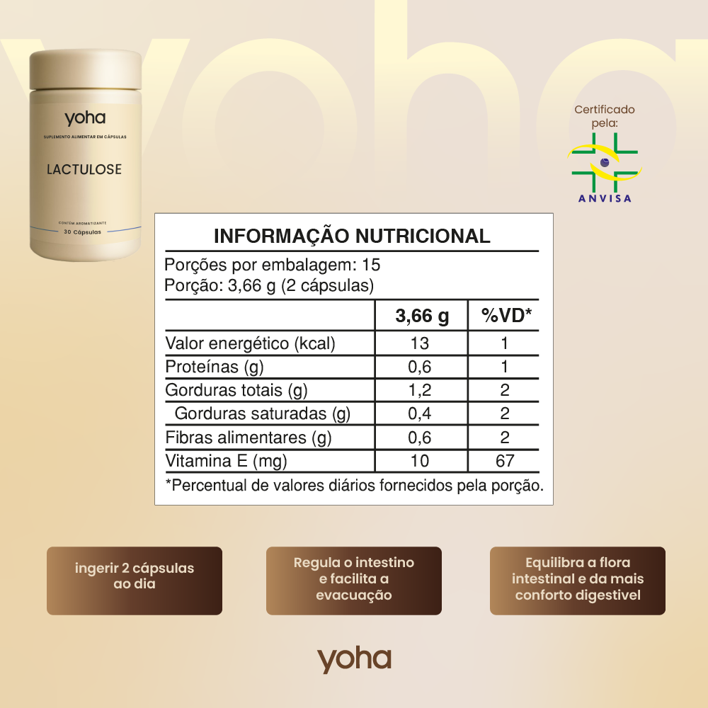 LACTULOSE 30 capsulas