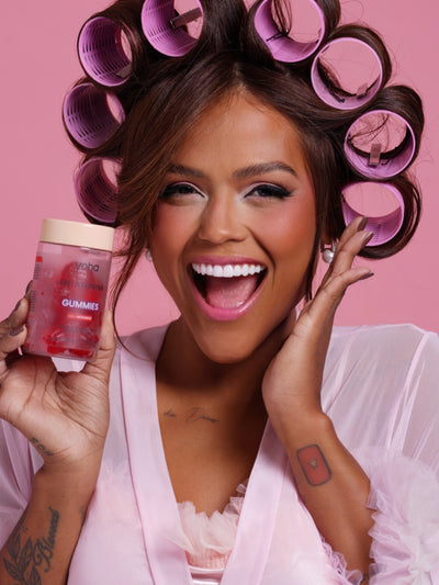 Kit Gummie Melatonina dupla - Sabor morango e maracujá