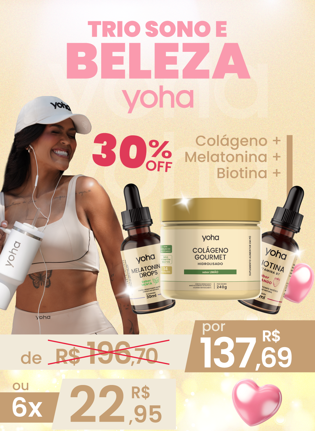 Combo Trio Sono e Beleza