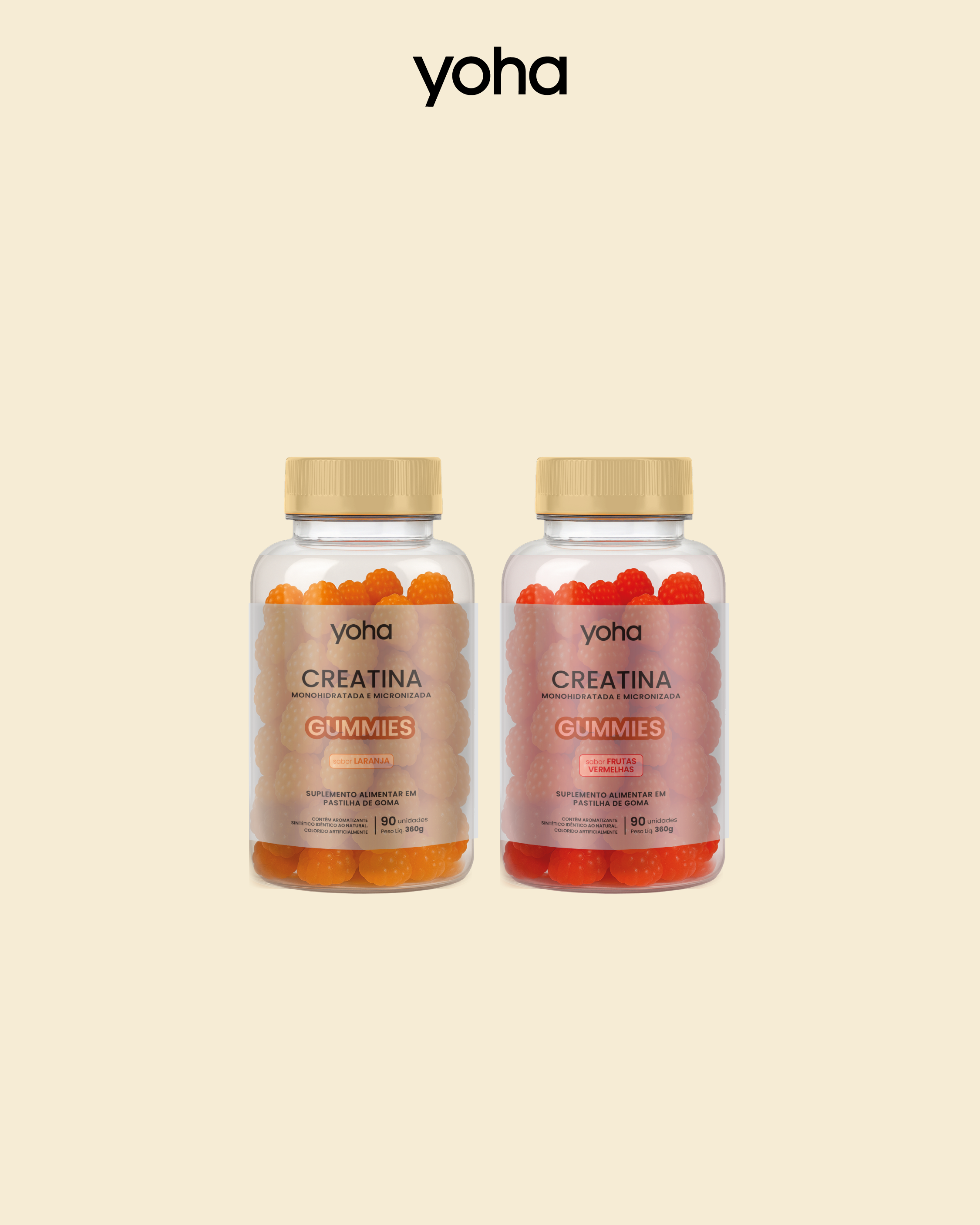 Kit Dupla Gummie Creatina